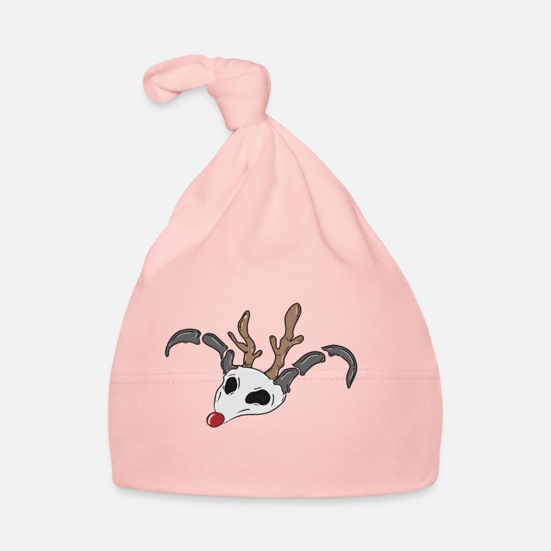 Crâne de renne Bonnet bio Bébé