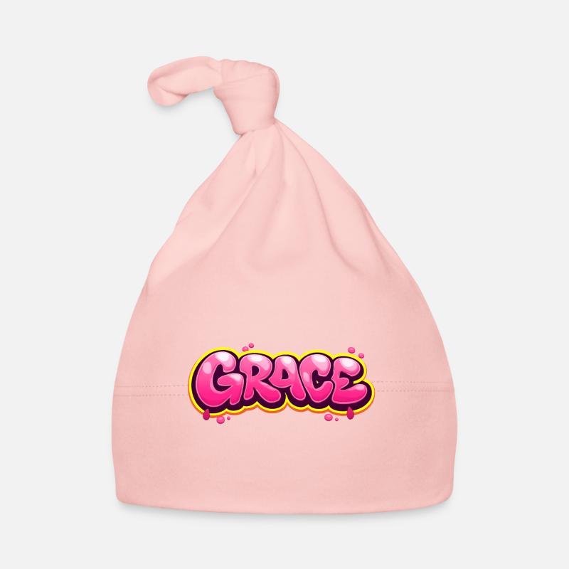 GRACE GRAFFITI NAME FOR PERFECT GIFT PRINTABLE on  Bonnet bio Bébé