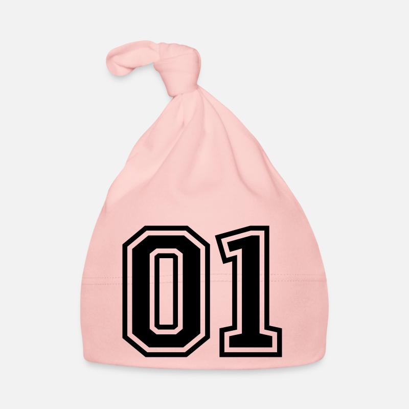 01 eins nummer Baby Bio-Mütze