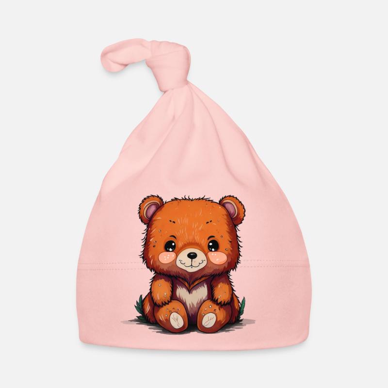 Petite Ourse Bonnet bio Bébé