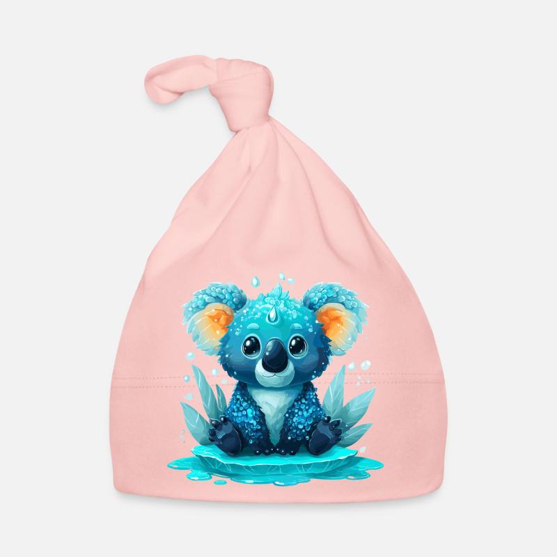 Kobalter Koala Wasserwelt Baby Bio-Mütze