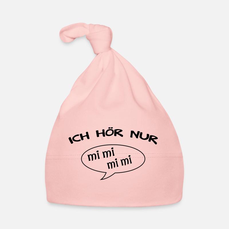 Drôle dire que je viens de m'entendre mi mi mi mi Bonnet bio Bébé