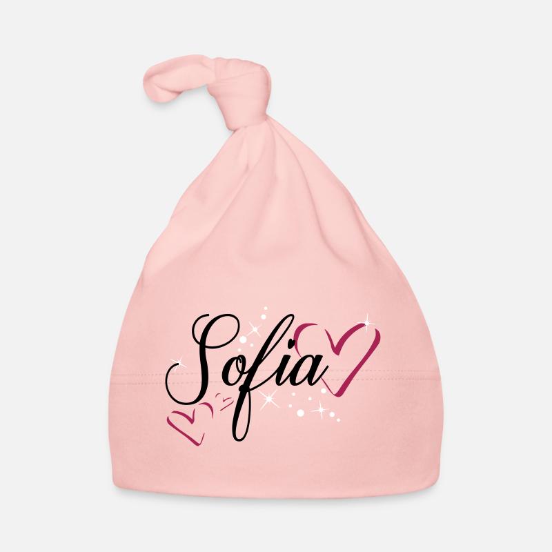 Sofia Name Vorname Baby Bio-Mütze
