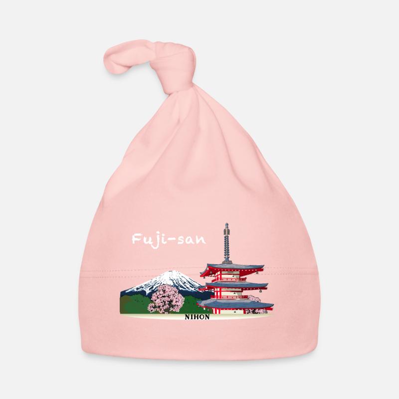 Berg Fuji, Japan, Pagode Baby Bio-Mütze