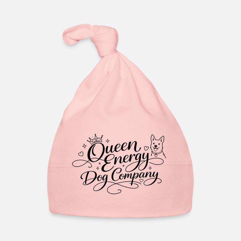 Queen Energy, Compagnie de chiens - Bonnet bio Bébé - rose