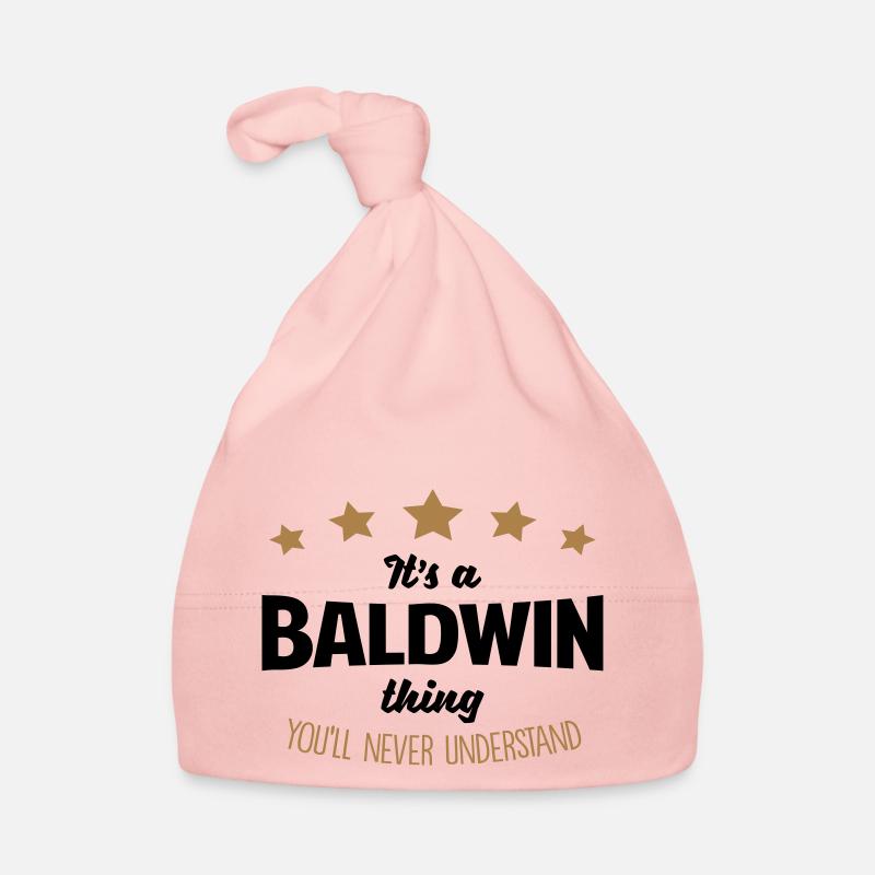 It's a baldwin name thing stars never und Organic Baby Cap