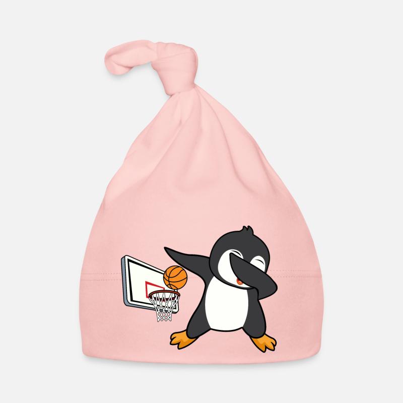dab dabbing pingouin basket cool enthousiaste Bonnet bio Bébé