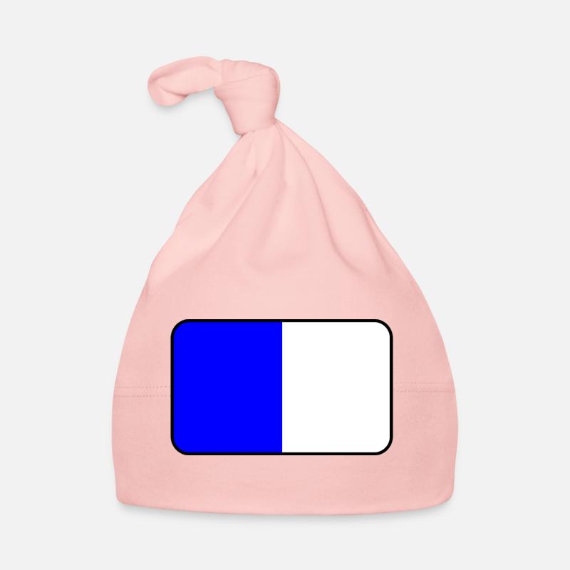 Spa-Flaggenemblem Baby Bio-Mütze