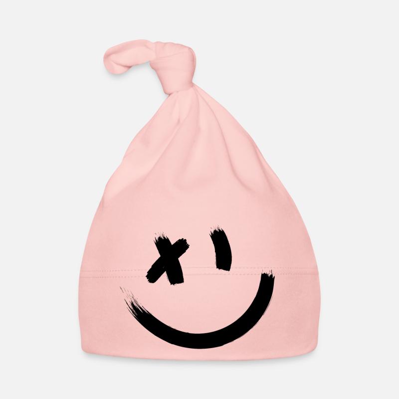 SMILE ET CLIN D'OEIL idée cadeau humour Bonnet bio Bébé