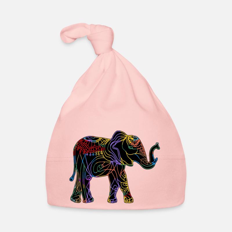 Éléphant Bonnet bio Bébé
