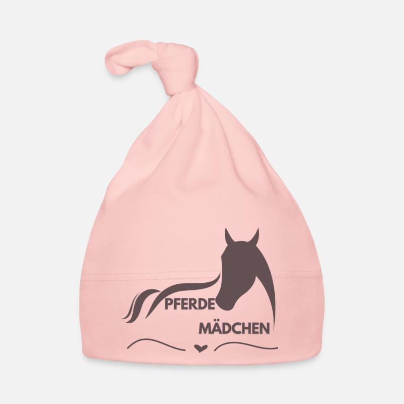 Pferdemädchen Baby Bio-Mütze