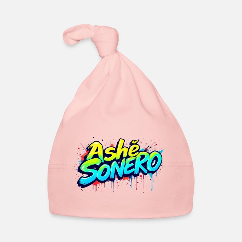 Ashe Sonero Graffiti Arc-en-ciel Bonnet bio Bébé