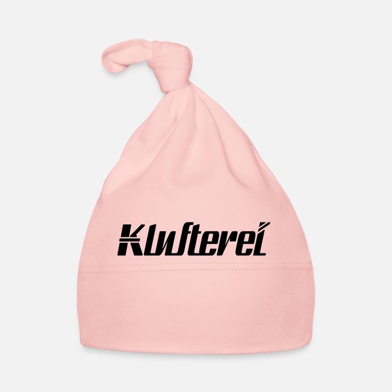 Klufterei Logo Baby Bio-Mütze