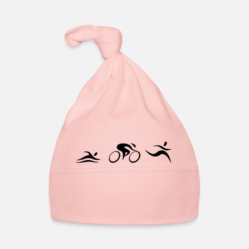 Triathlon - Baby Bio-Mütze - Rosa