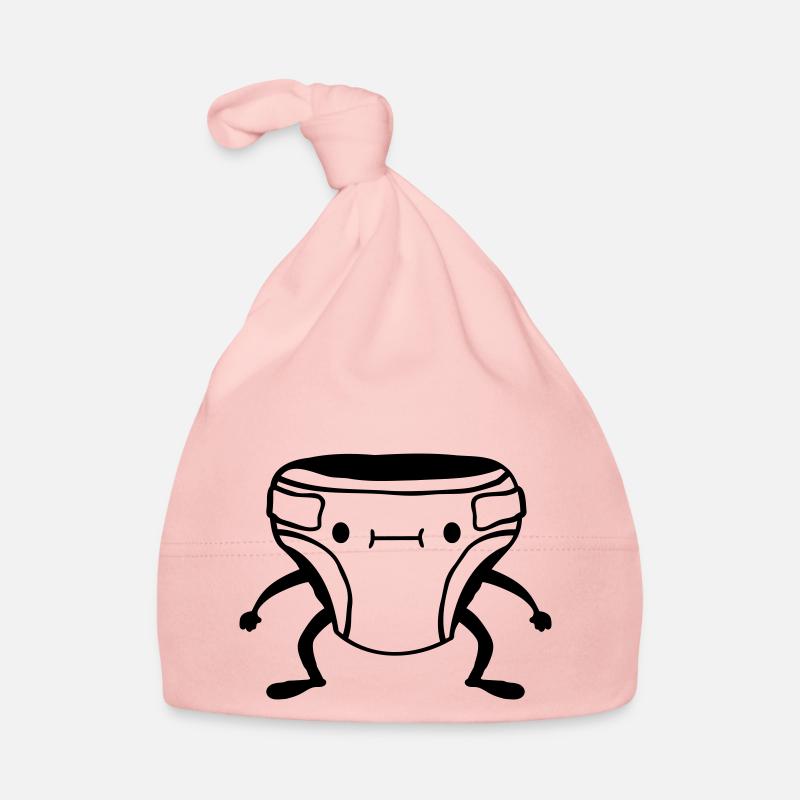 Lebendige Windel Gesicht Baby Bio-Mütze