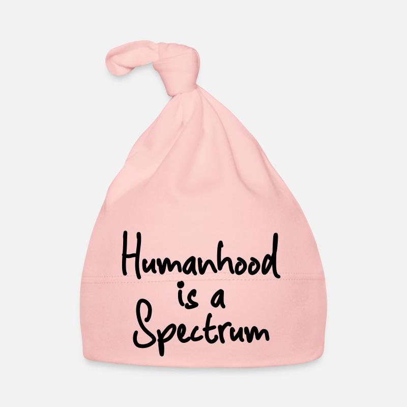 L'humanité est un spectre - Bonnet bio Bébé - rose