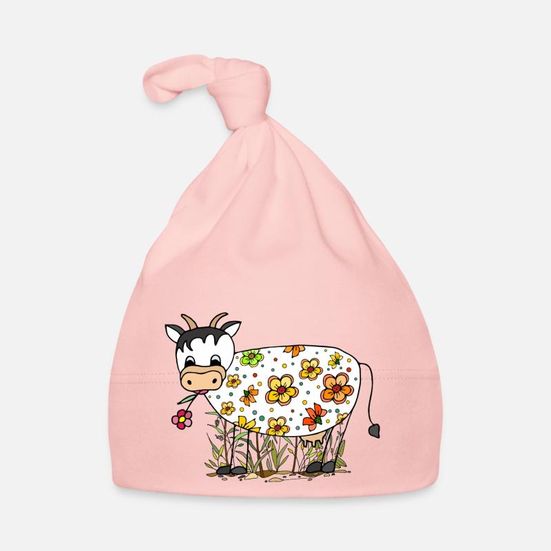 Kuh Baby Bio-Mütze