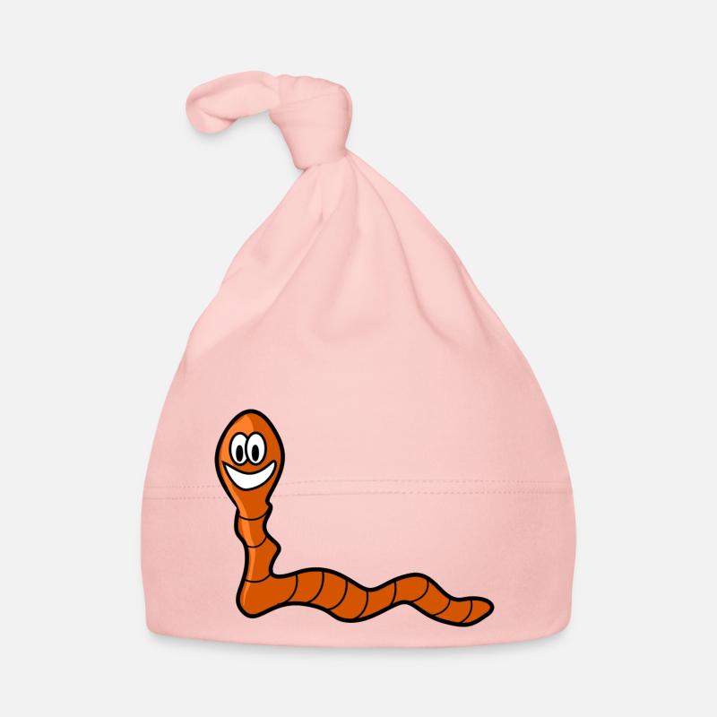 Zilk le ver de terre Bonnet bio Bébé