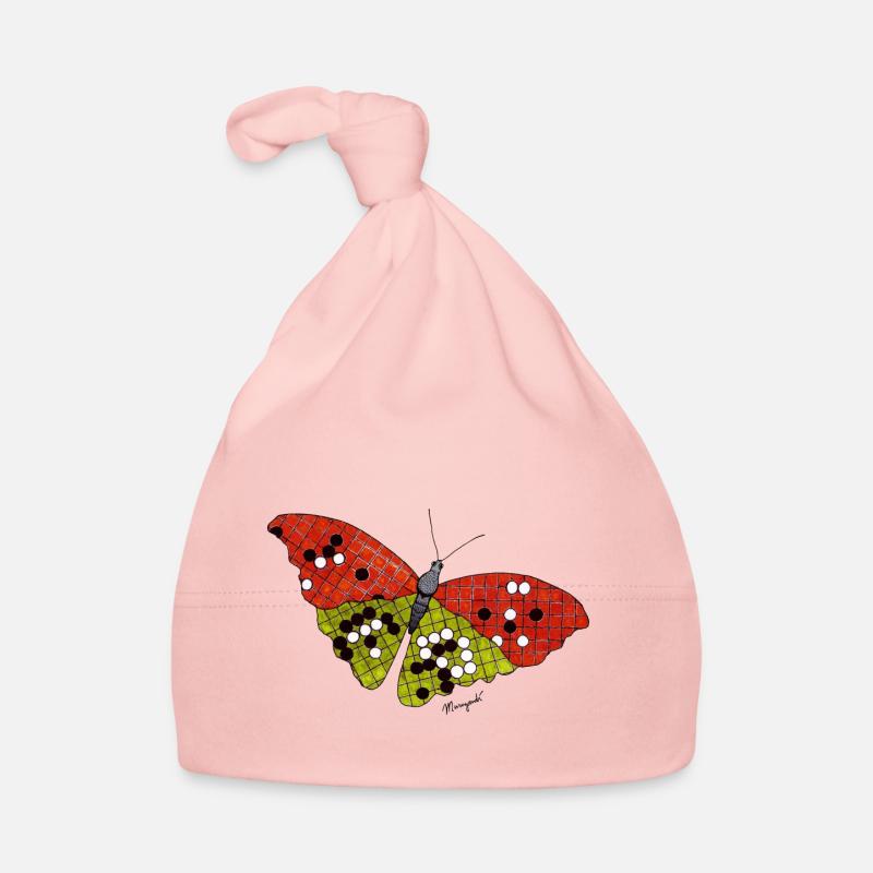 Go Schmetterling Baby Bio-Mütze