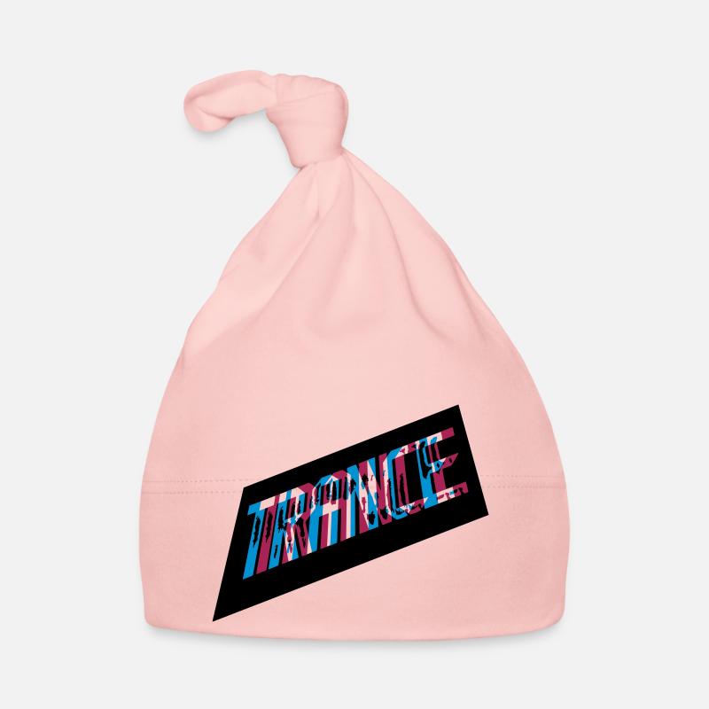 3D Effect Trance Design Organic Baby Cap