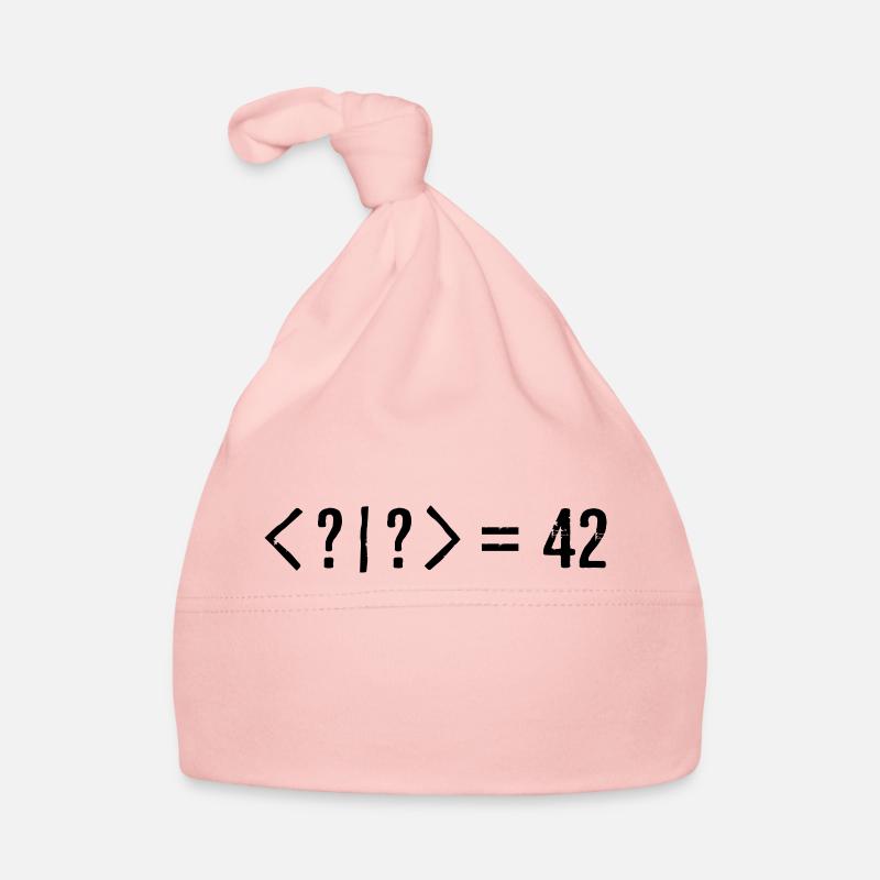Beste Quantum Joke Ever: Bra-Ket = 42 (Grunge) Baby Bio-Mütze