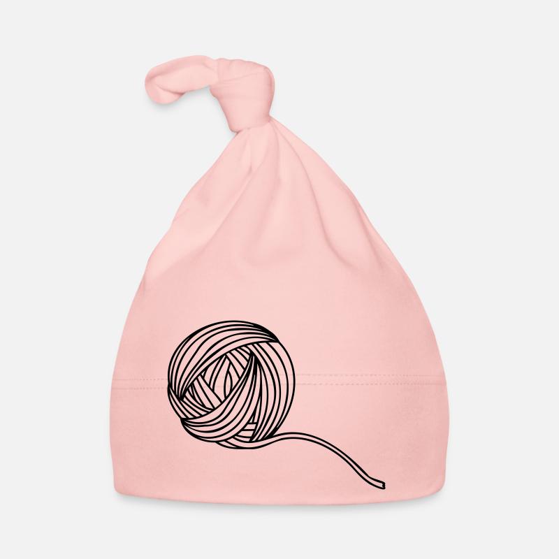 Illustration Comic Wollball Organic Baby Cap
