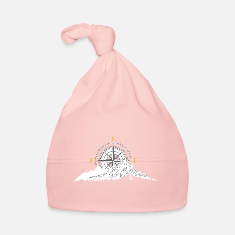 Berg und Kompass Baby Bio-Mütze