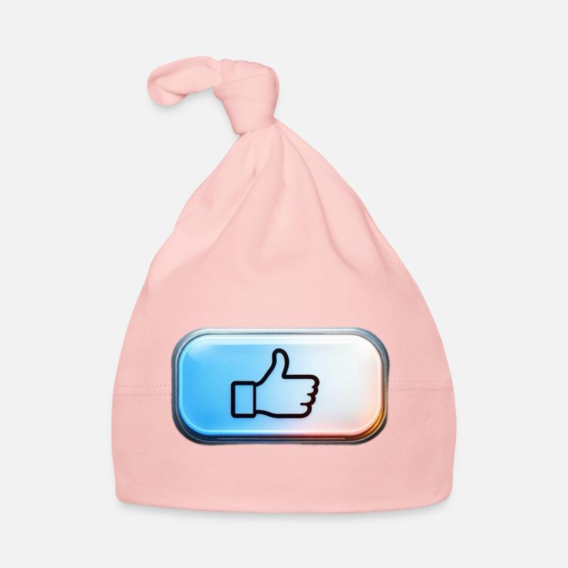 Dégradé néon pouce levé Bonnet bio Bébé