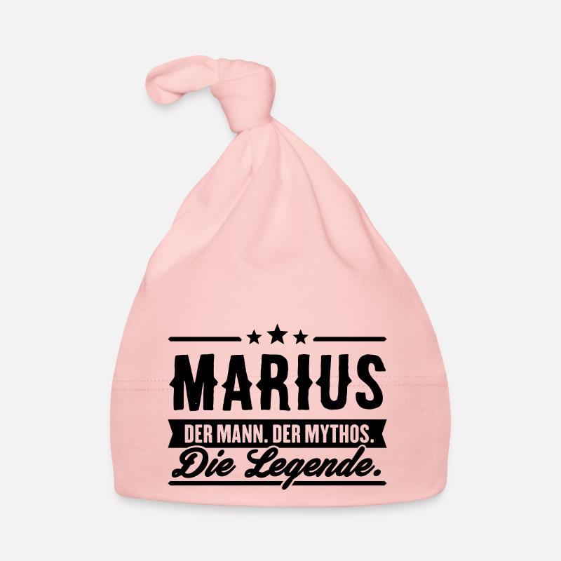 Man Myth Legend Marius Organic Baby Cap