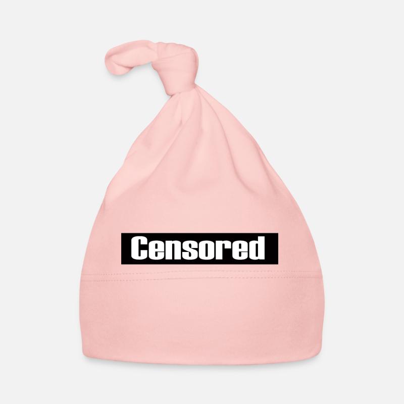 Censuré - censuré - Bonnet bio Bébé - rose