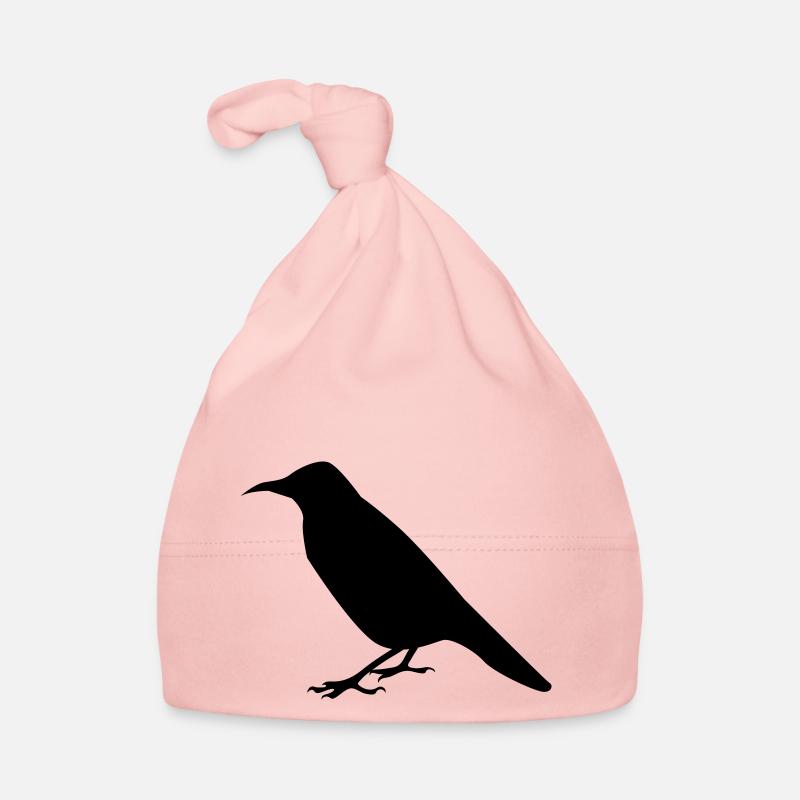 corbeau crow Bonnet bio Bébé