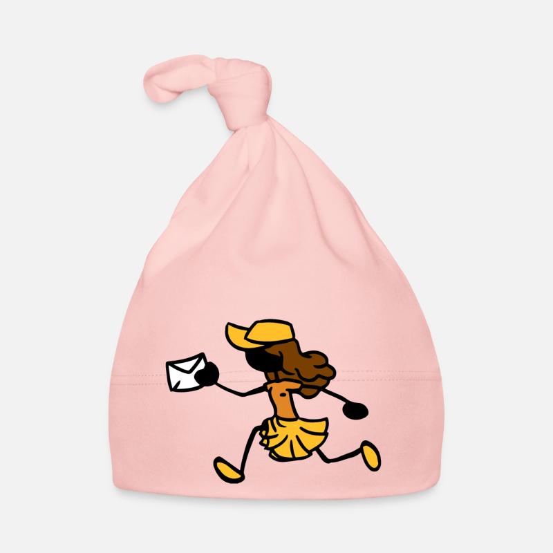 Postbotin Postfrau Kurier Baby Bio-Mütze