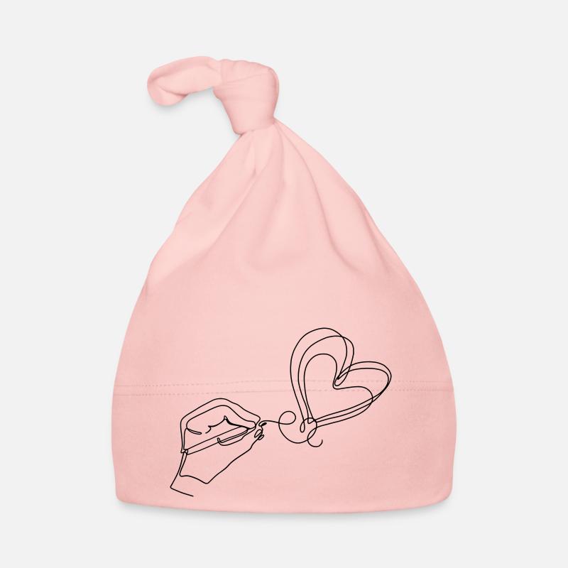 Drawing the Love Baby Bio-Mütze