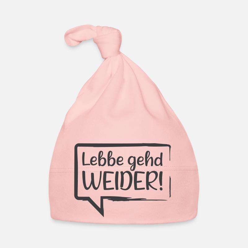 Lebbe gehd weiter Baby Bio-Mütze
