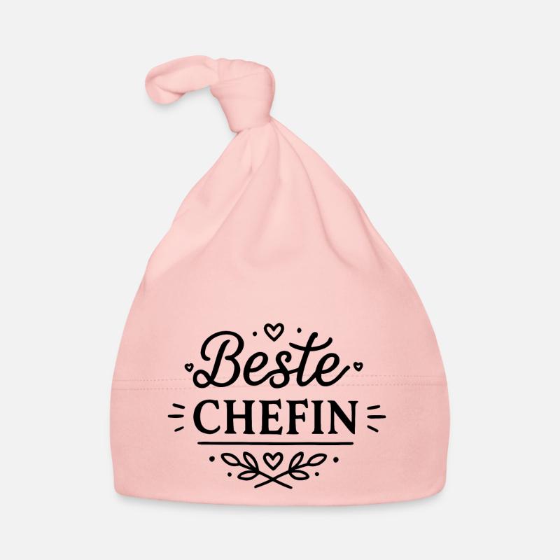 Beste Chefin Baby Bio-Mütze