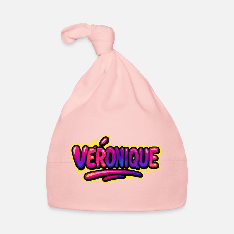 Graffiti Name Véronique printable on everything! Organic Baby Cap