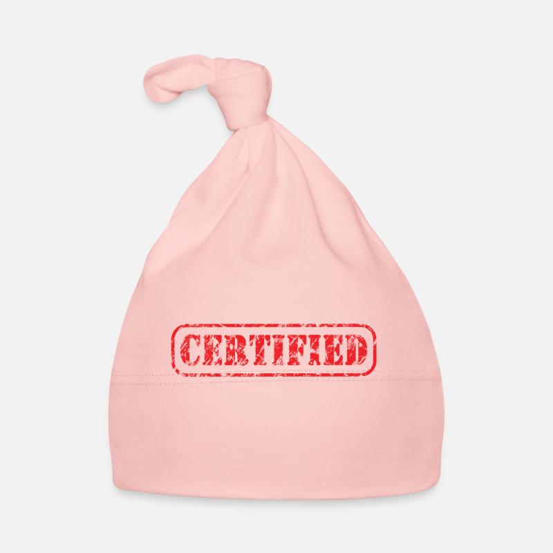 Certifié conforme Bonnet bio Bébé