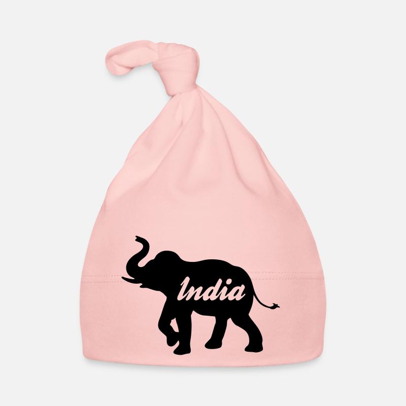 india - Baby Bio-Mütze - Rosa