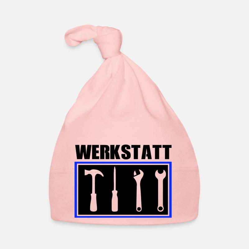 werkzeug werkstatt Baby Bio-Mütze