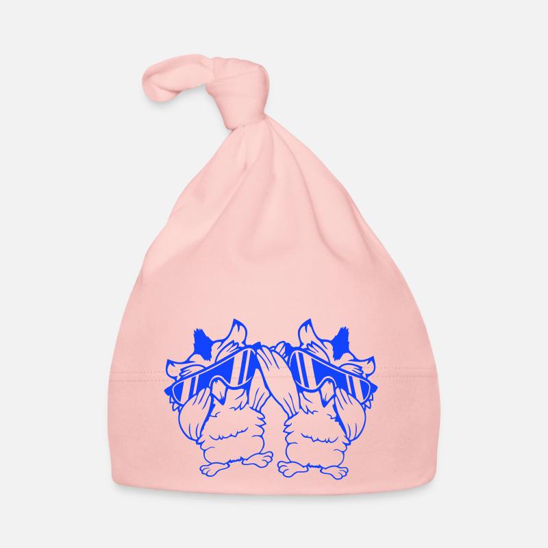 2 hiboux Dabbing Dab Danse Pose Geste Lunettes de soleil Bonnet bio Bébé
