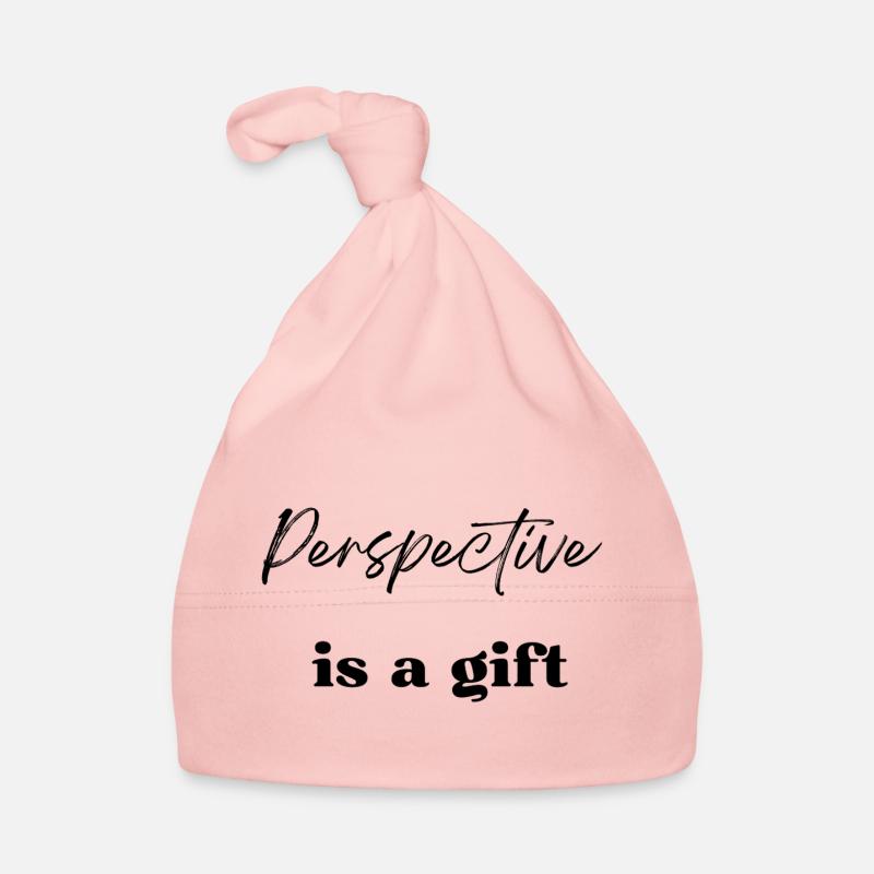 Perspective is a gift Organic Baby Cap