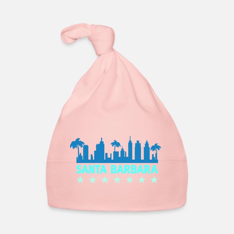 Conception de la Skyline côtière de Santa Barbara Bonnet bio Bébé