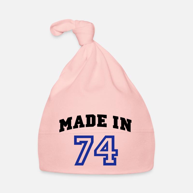 mp_madein74b Organic Baby Cap