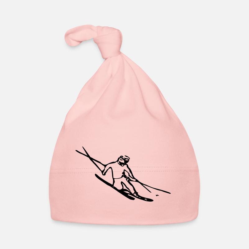 Dynamic Skier Organic Baby Cap