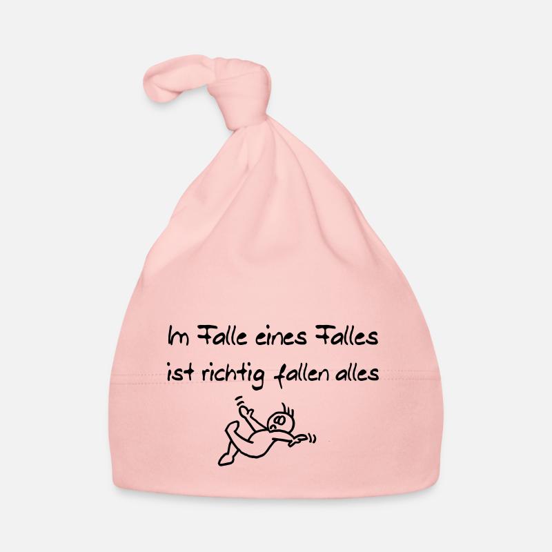 Im Falle eines Falles - Baby Bio-Mütze - Rosa