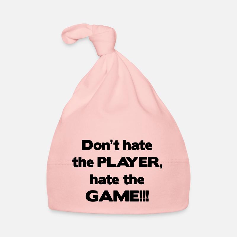 game player - Organic Baby Cap - pink