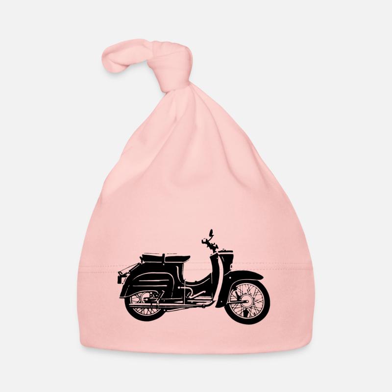 Simson Schwalbe KR51 - Baby Bio-Mütze - Rosa