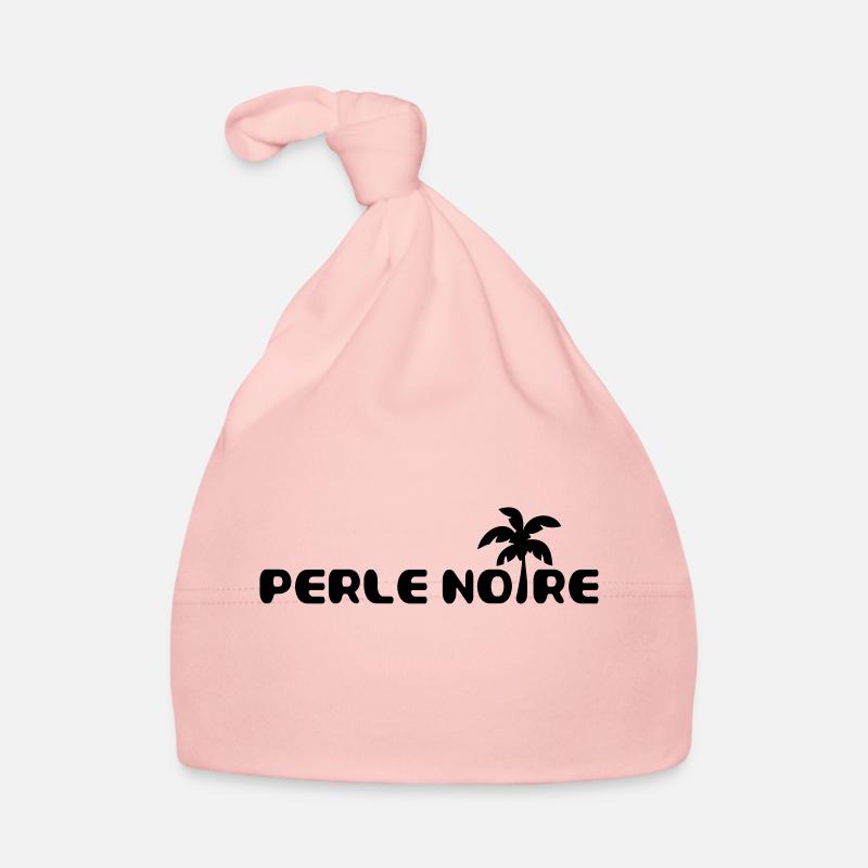 Perle-Noire-Surf-ai - Bonnet bio Bébé - rose