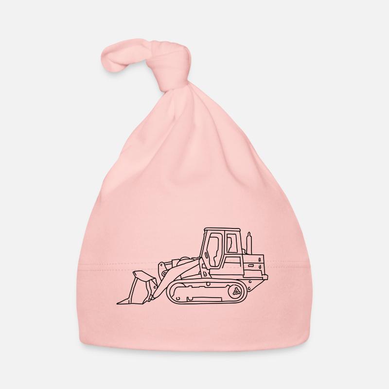 Bulldozer Bonnet bio Bébé