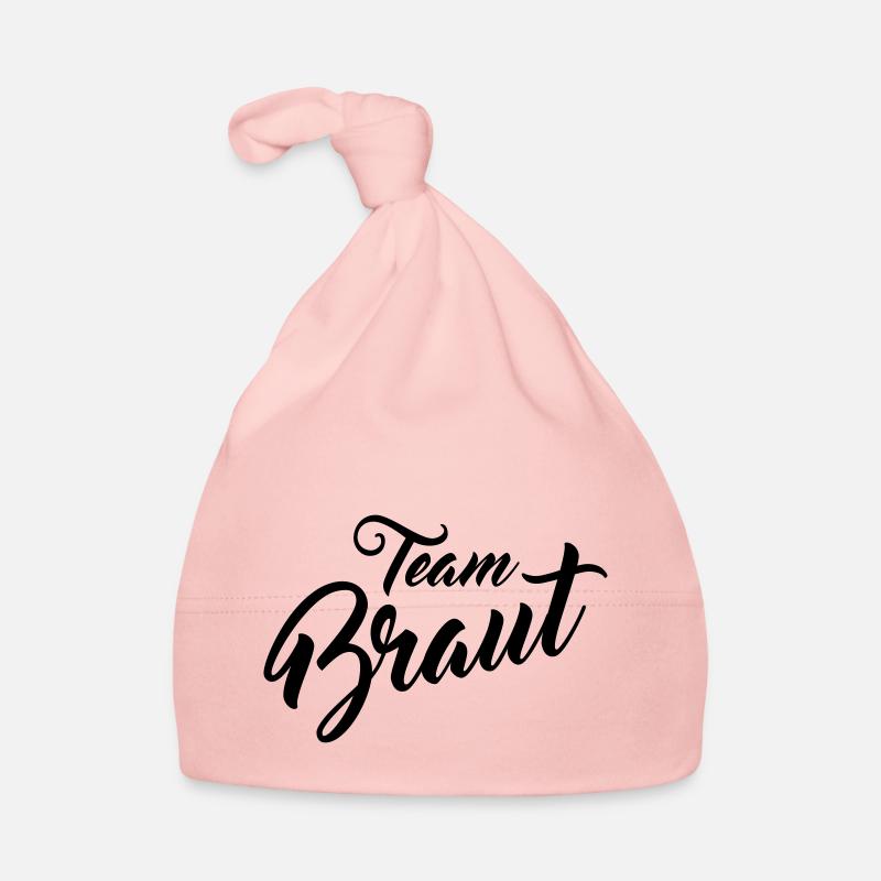 Team Braut Baby Bio-Mütze